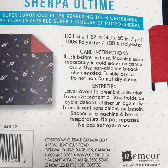 Life comfort Sherpa blanket - Picture 8 of 8